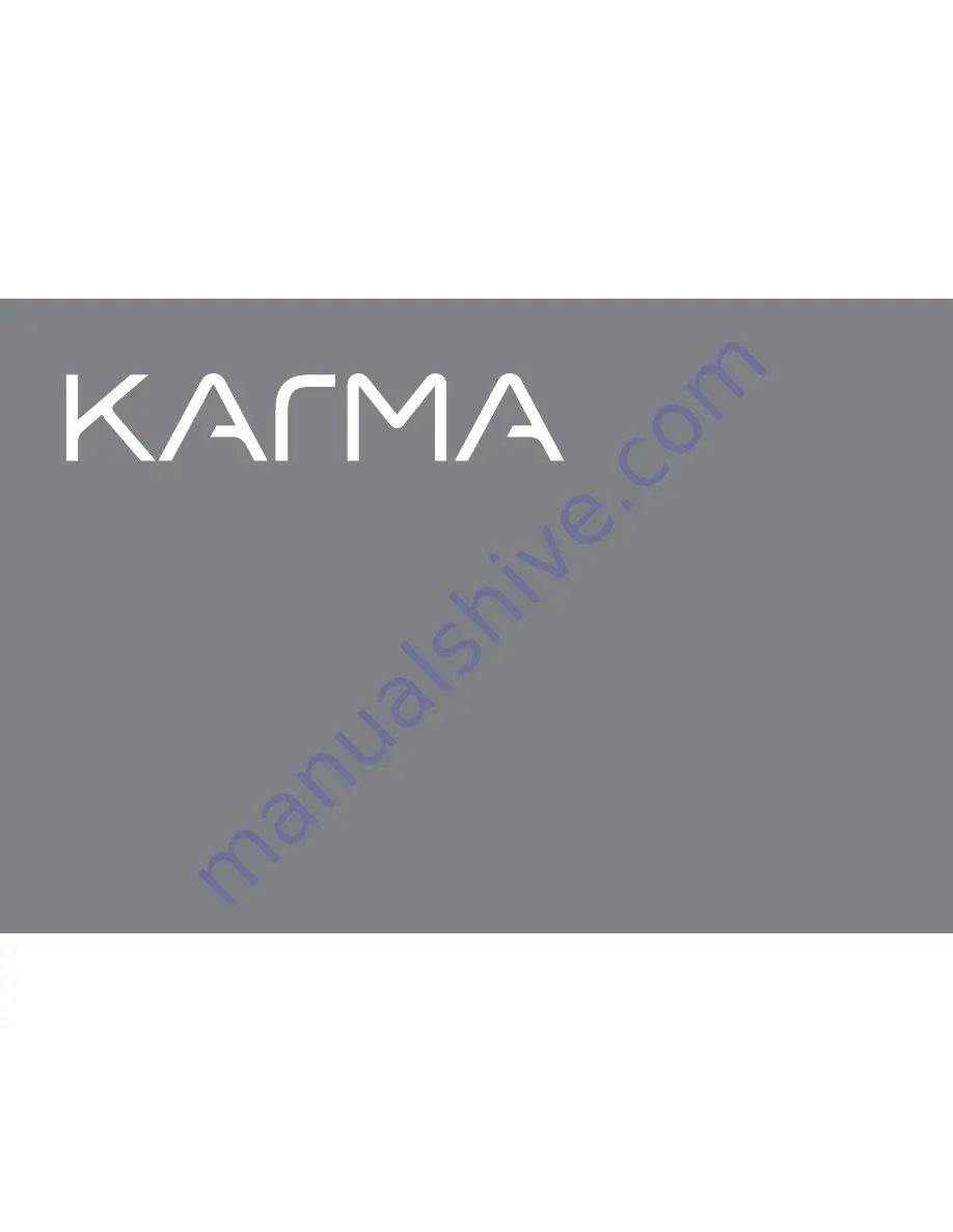 Karma Grip User Manual Download Page 1