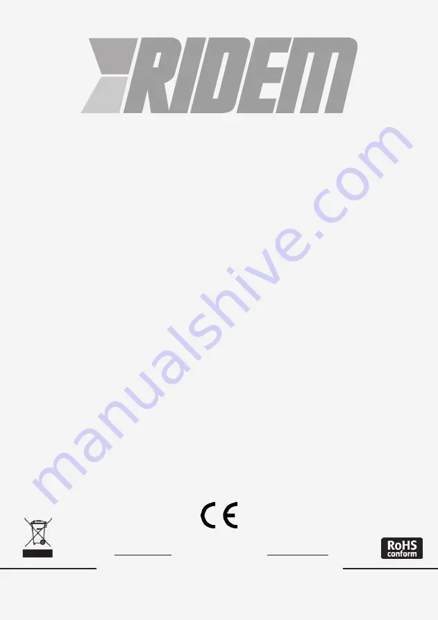 Karma Ridem DJ 701L Instruction Manual Download Page 8