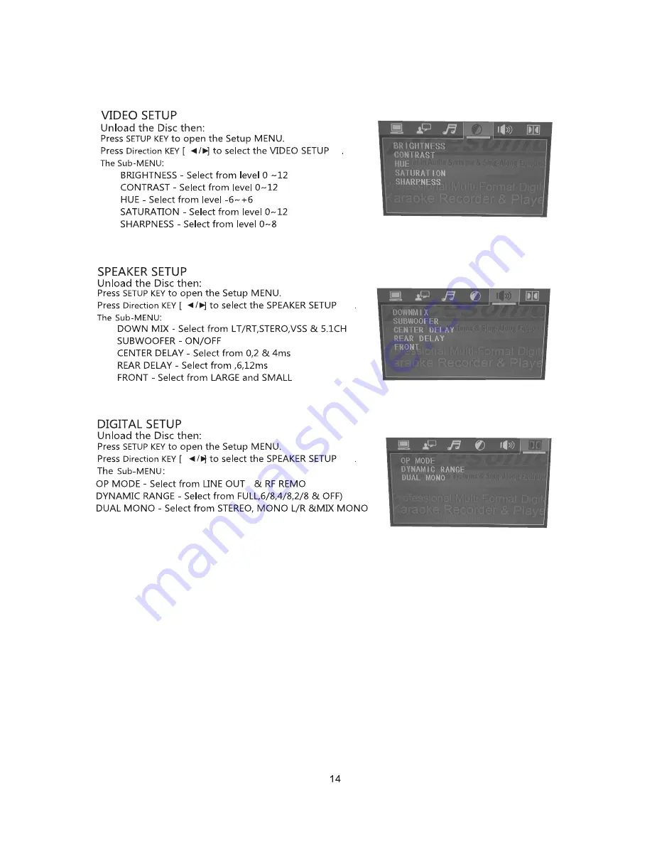 Karma UMP-300 User Manual Download Page 14