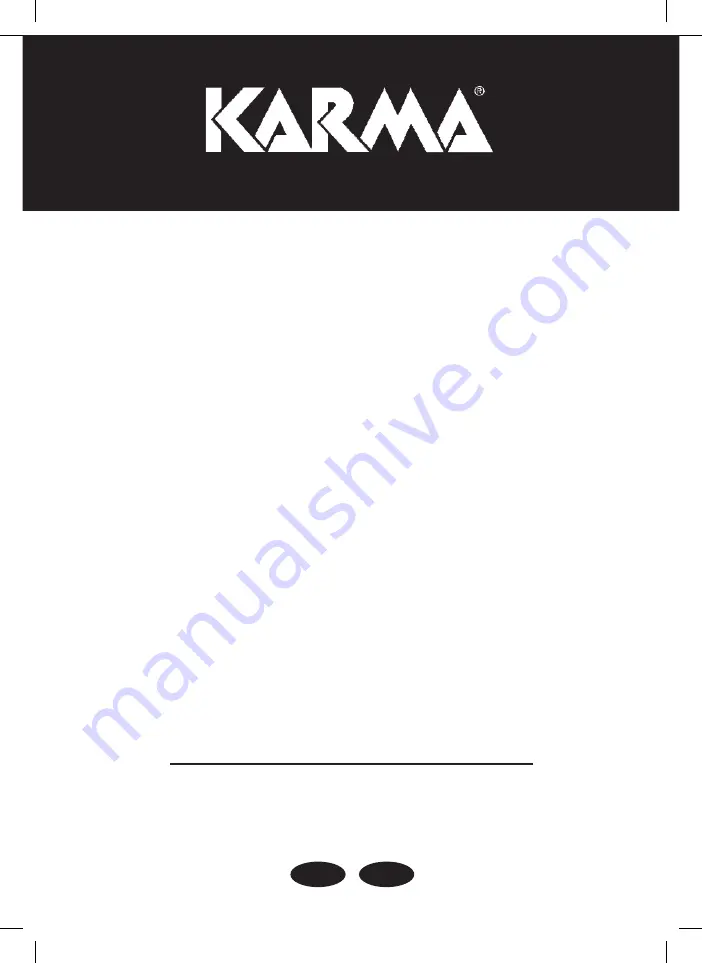 Karma VD 09 Instruction Manual Download Page 1