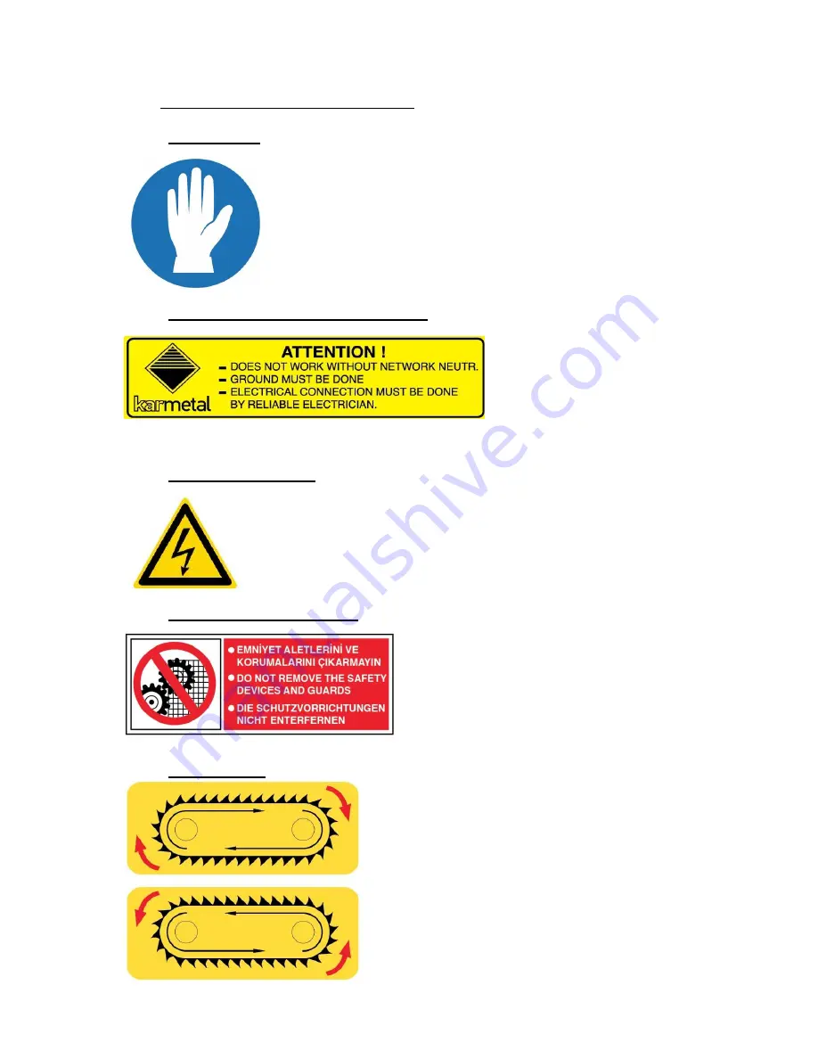 KARMETAL KMT 180 CRAFT Operation Manual Download Page 12