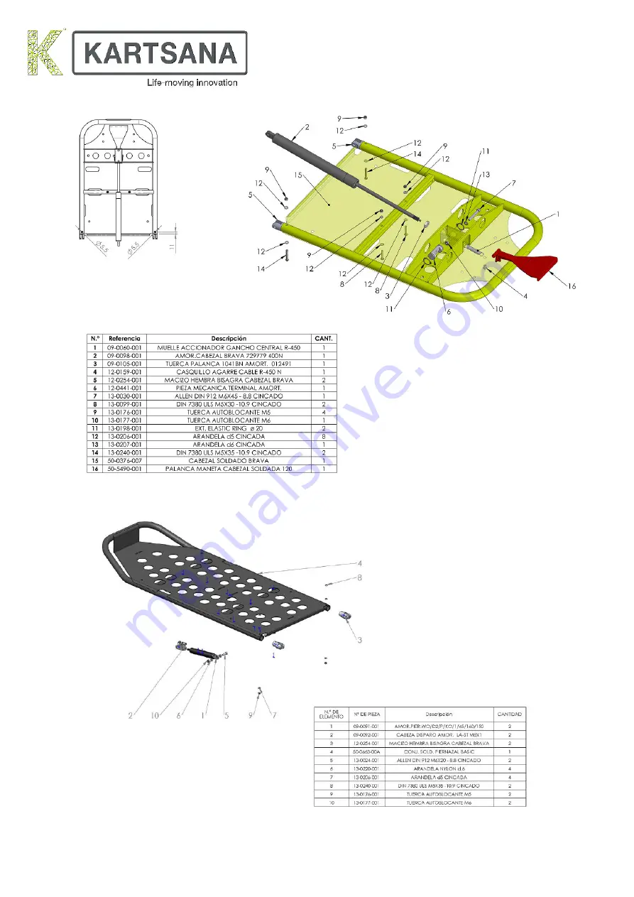 Kartsana Silver TG-1100 Instruction Manual Download Page 36