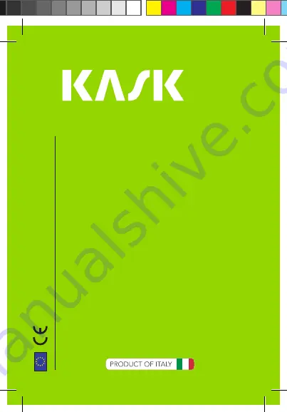 Kask ZEN Use And Care Booklet Download Page 1