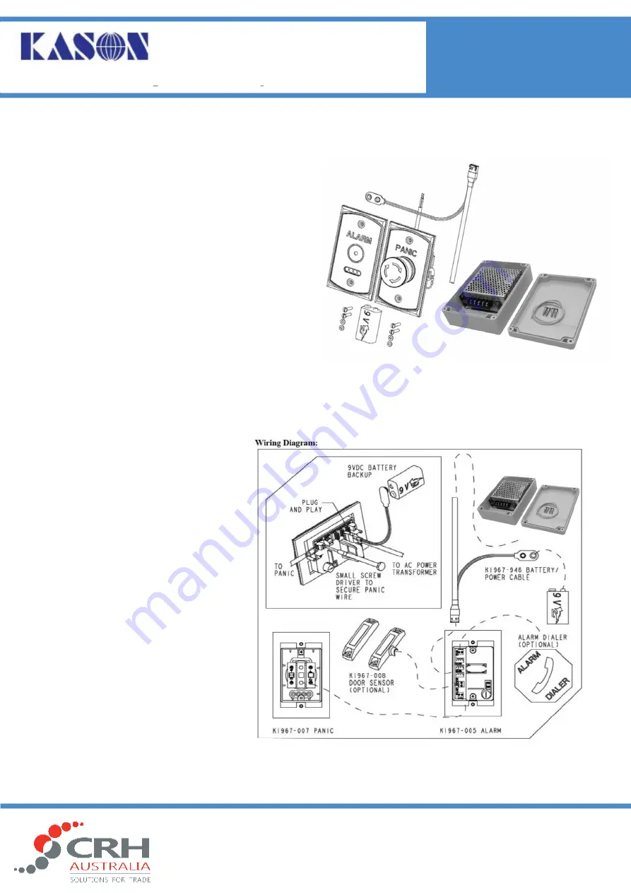 Kason K1967-57HW Instruction Manual Download Page 1