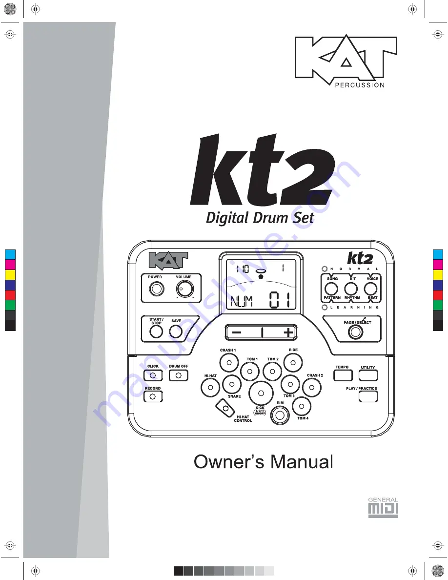 KAT kt2 Owner'S Manual Download Page 1