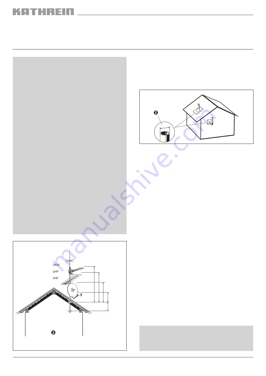 Kathrein CAS 075 Скачать руководство пользователя страница 3