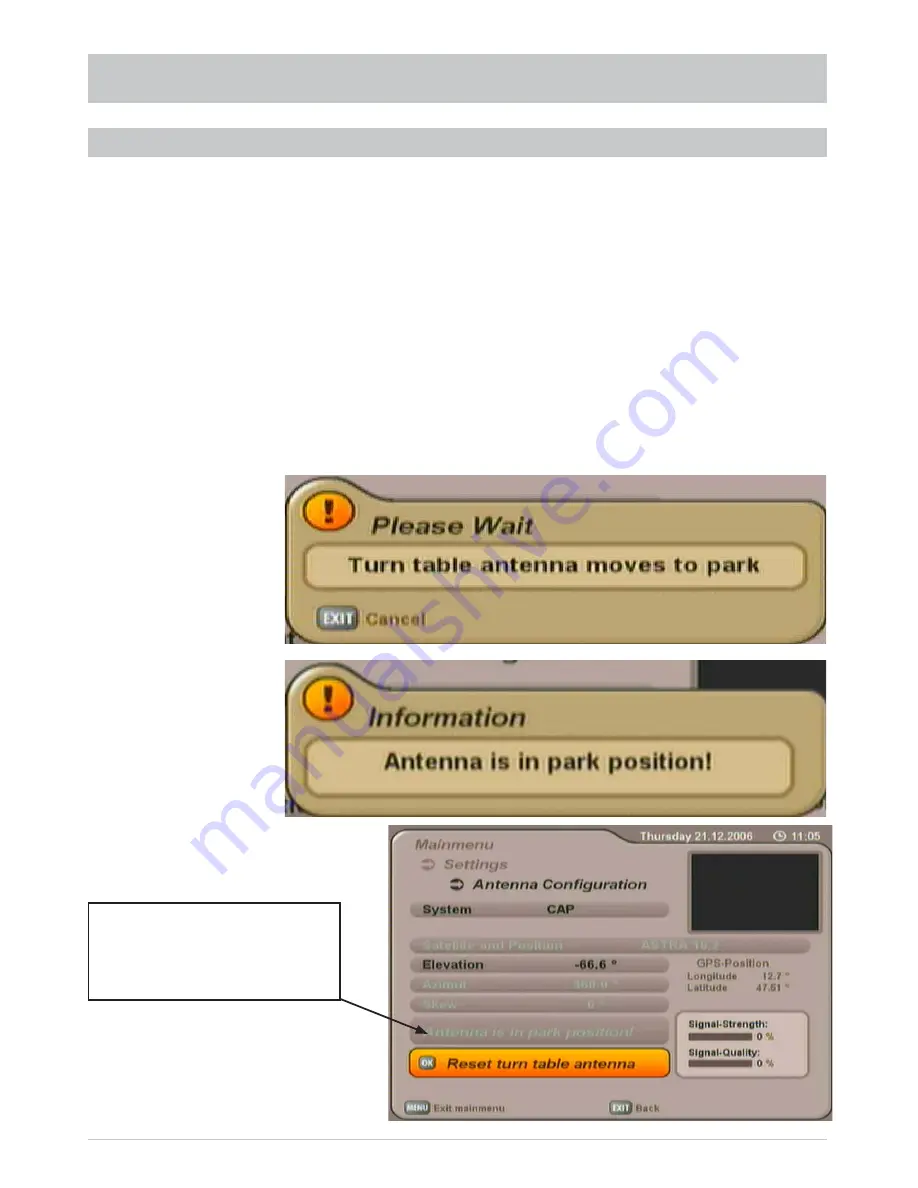 Kathrein MobiSet 3 Digital CAP 700 Installation And Operating Manual Download Page 53