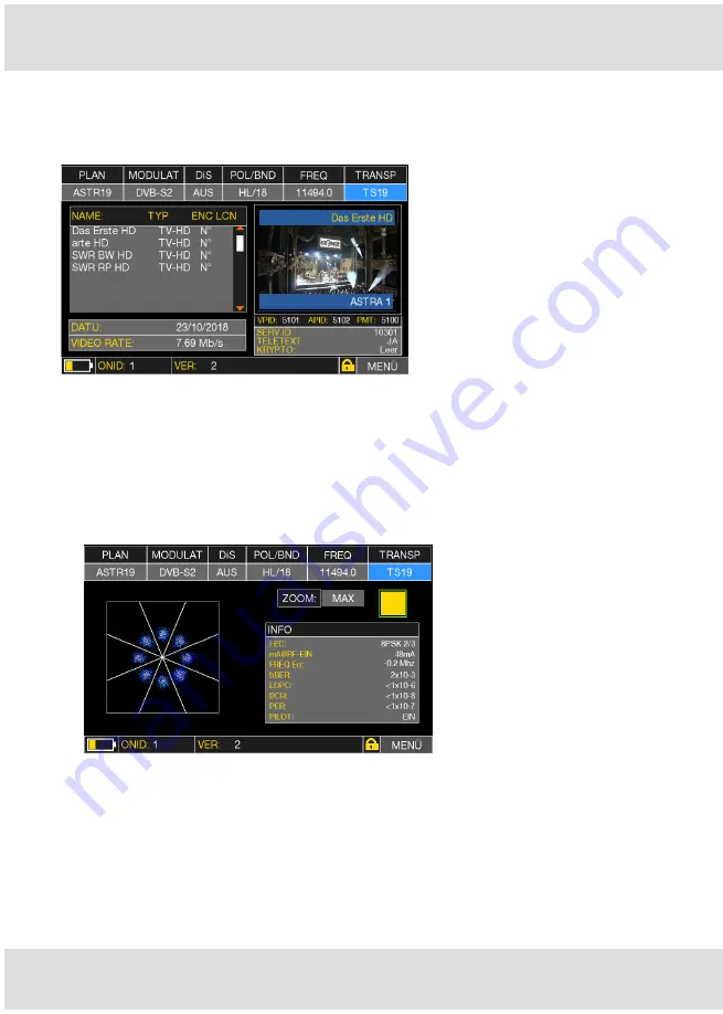 Kathrein MSK 140/OHD Instructions For Use Manual Download Page 38