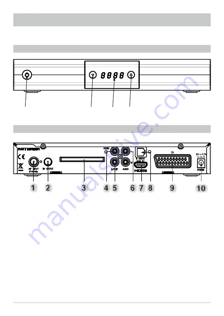 Kathrein UFC 662sw Operating Manual Download Page 10