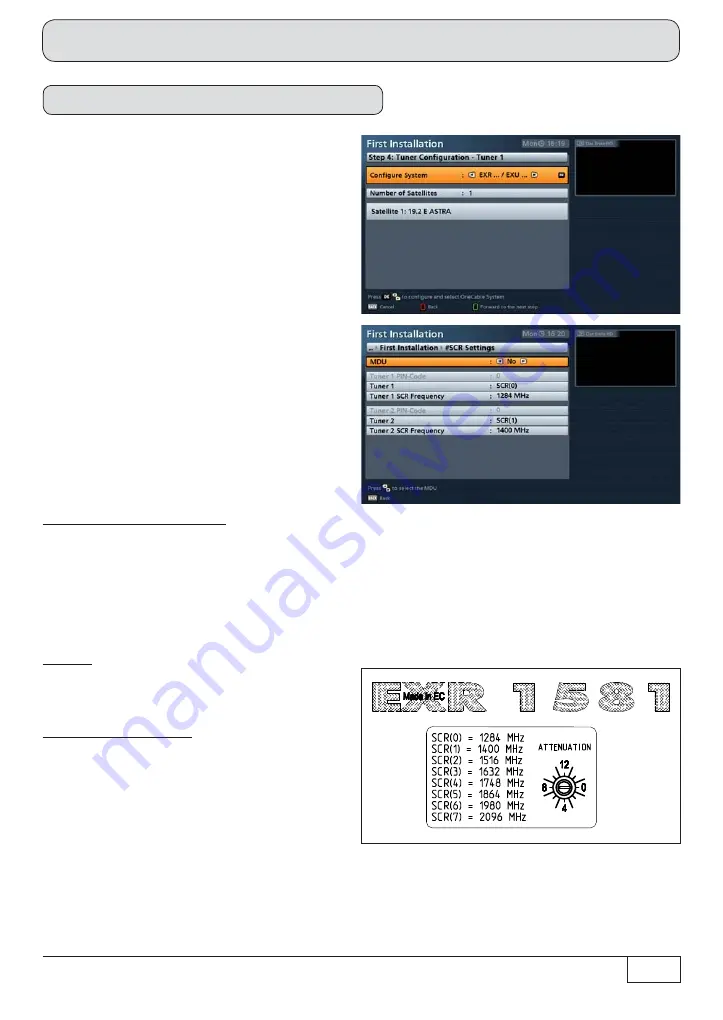 Kathrein UFS 924 Operating Instructions Manual Download Page 33