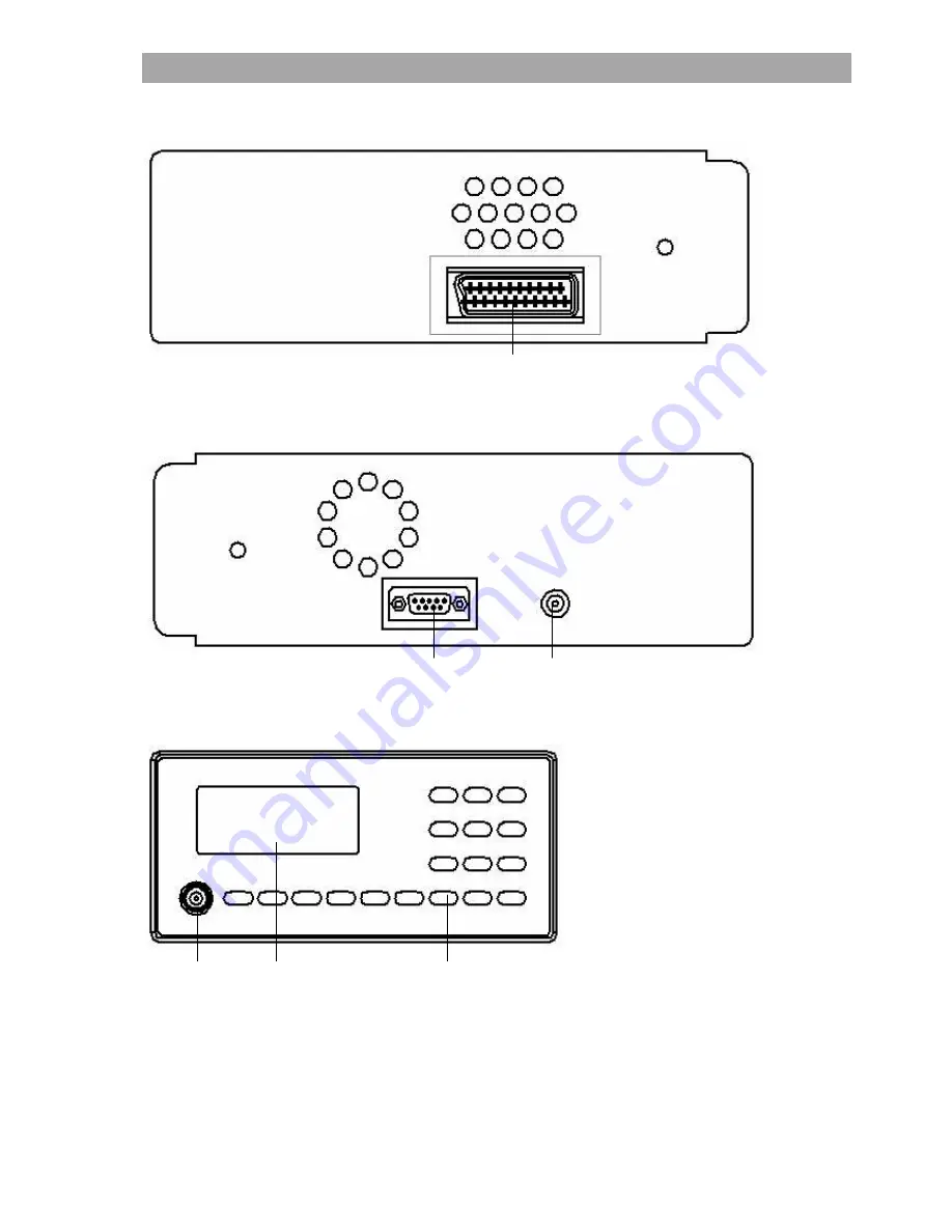 Kathrein Video Sweep Generator MVG 10 Operator'S Manual Download Page 11