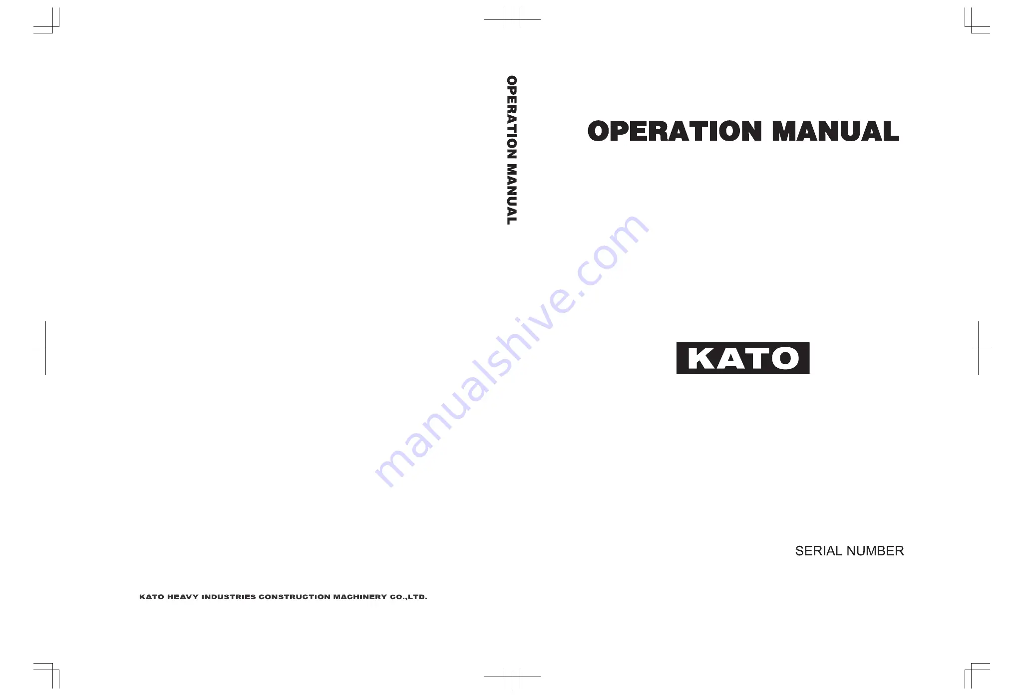 Kato IC120-2 Скачать руководство пользователя страница 1