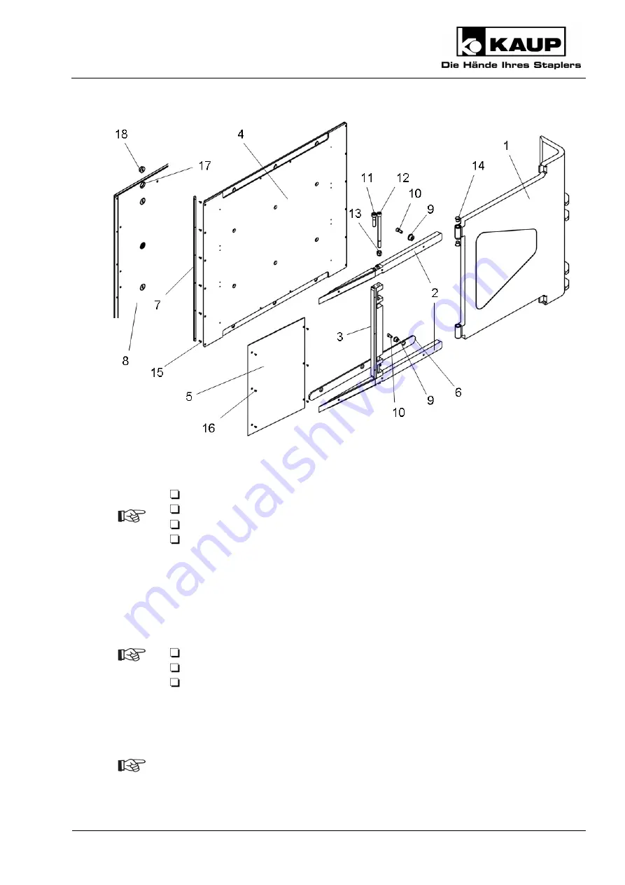 KAUP T 413GT Operating Manual Download Page 19