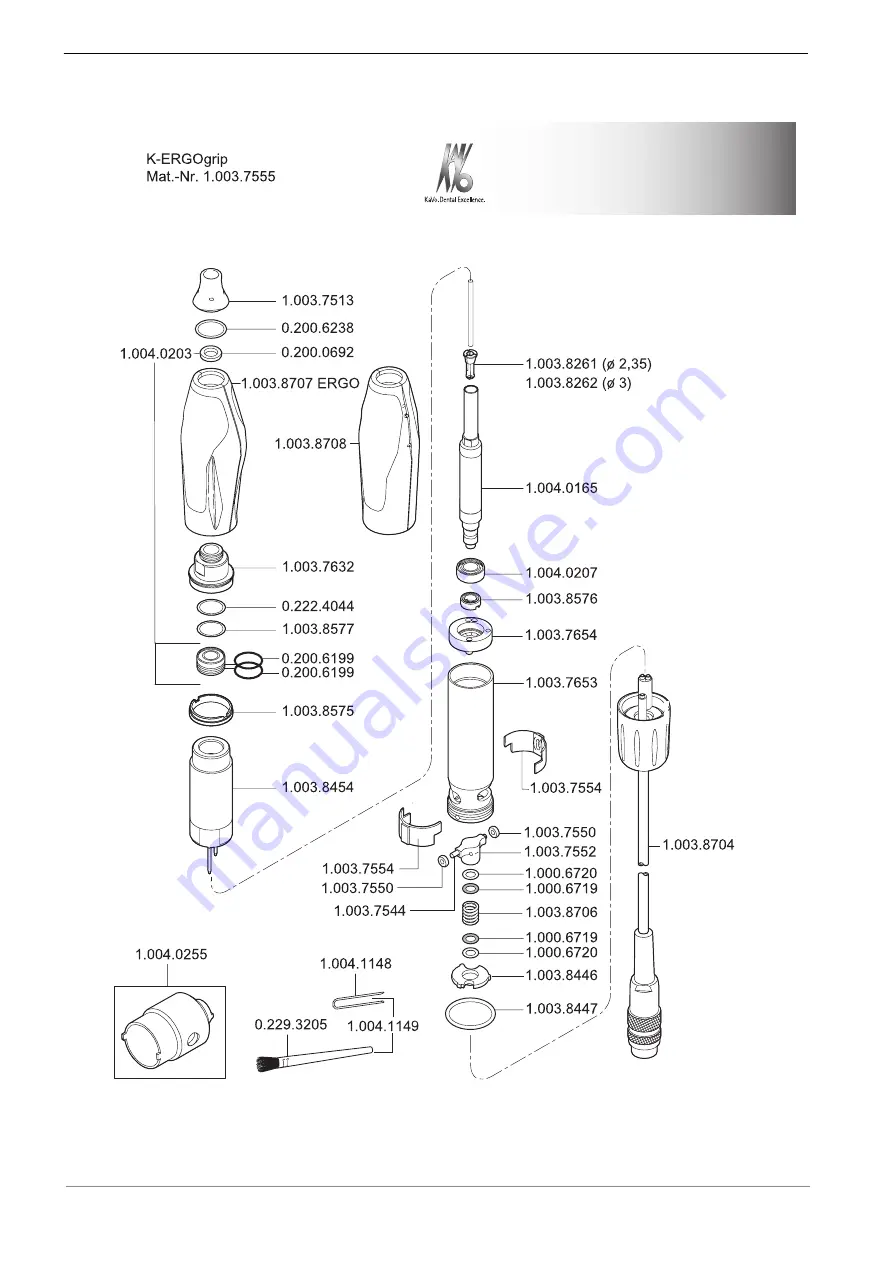 KaVo K-ERGOgrip 4944 Instructions For Use Manual Download Page 27