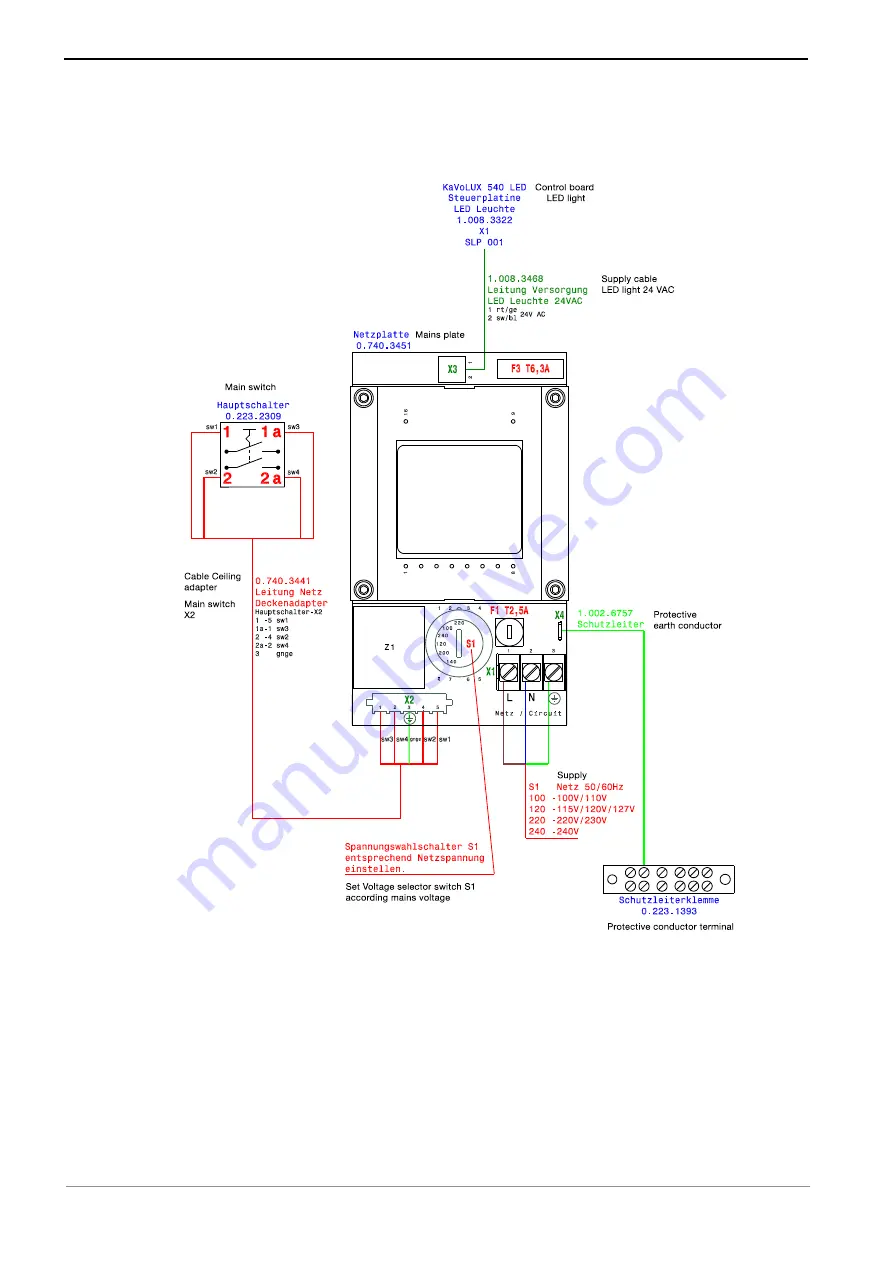 KaVo KaVoLUX 540 LED U Скачать руководство пользователя страница 22