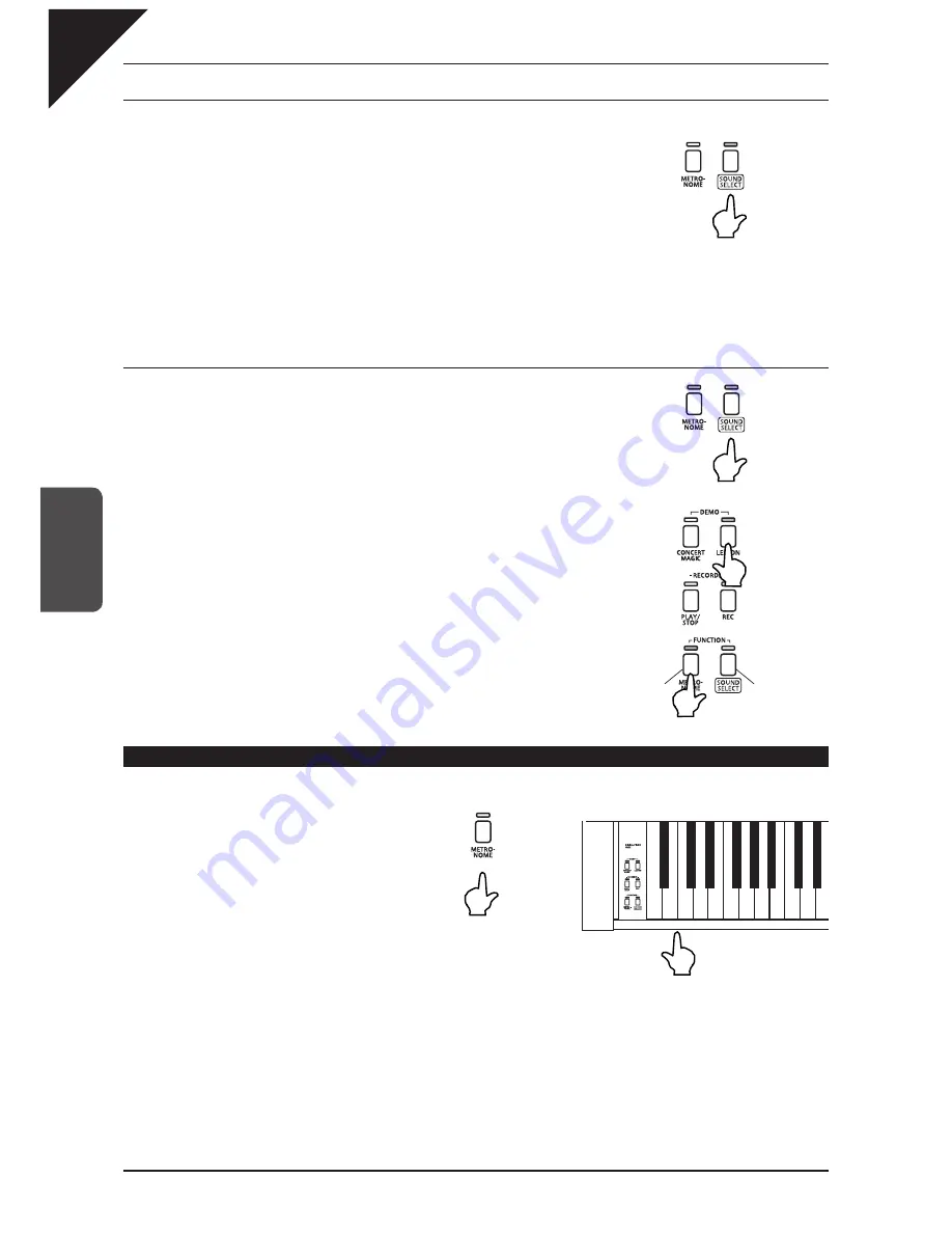 Kawai CN23 Owner'S Manual Download Page 22