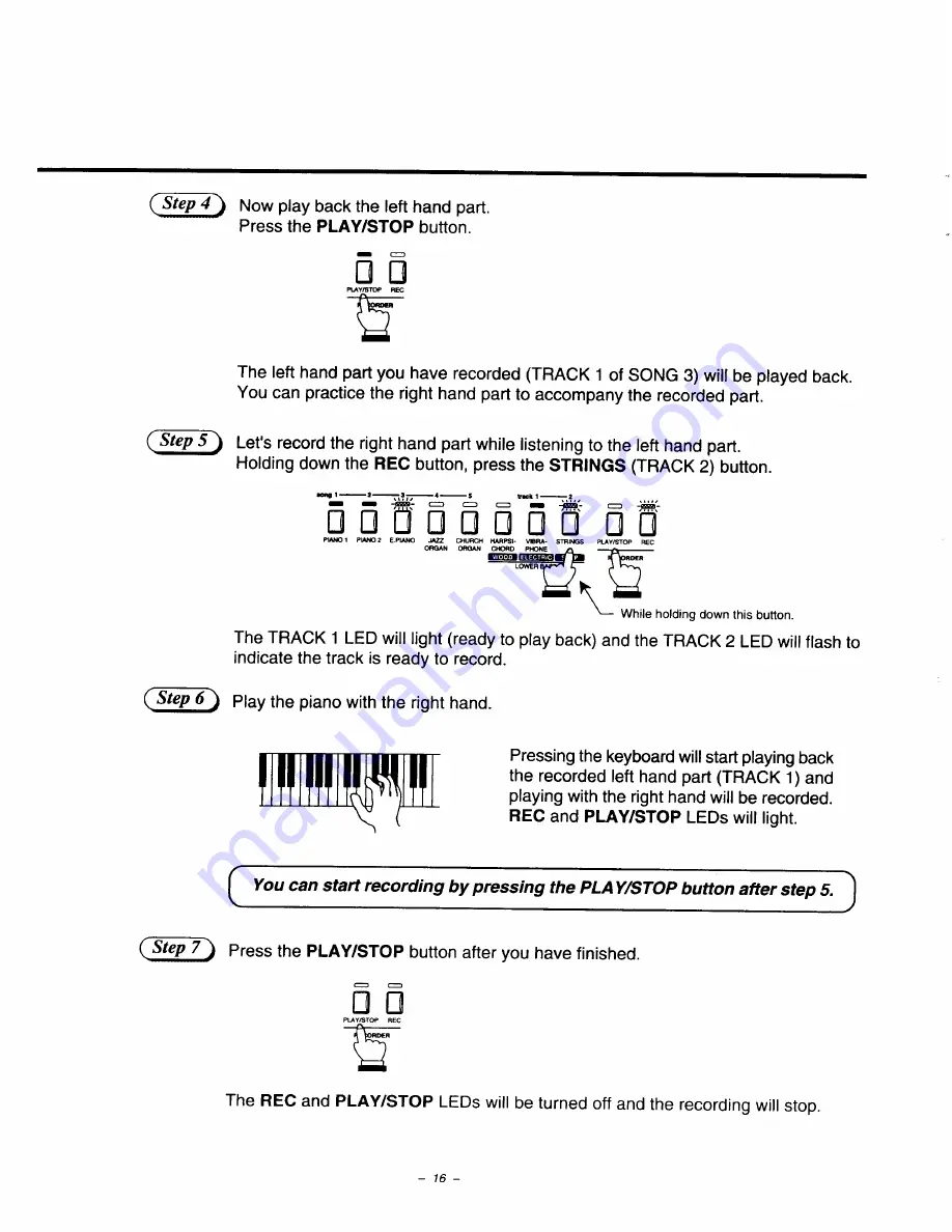 Kawai Digital Piano CA440 Скачать руководство пользователя страница 20