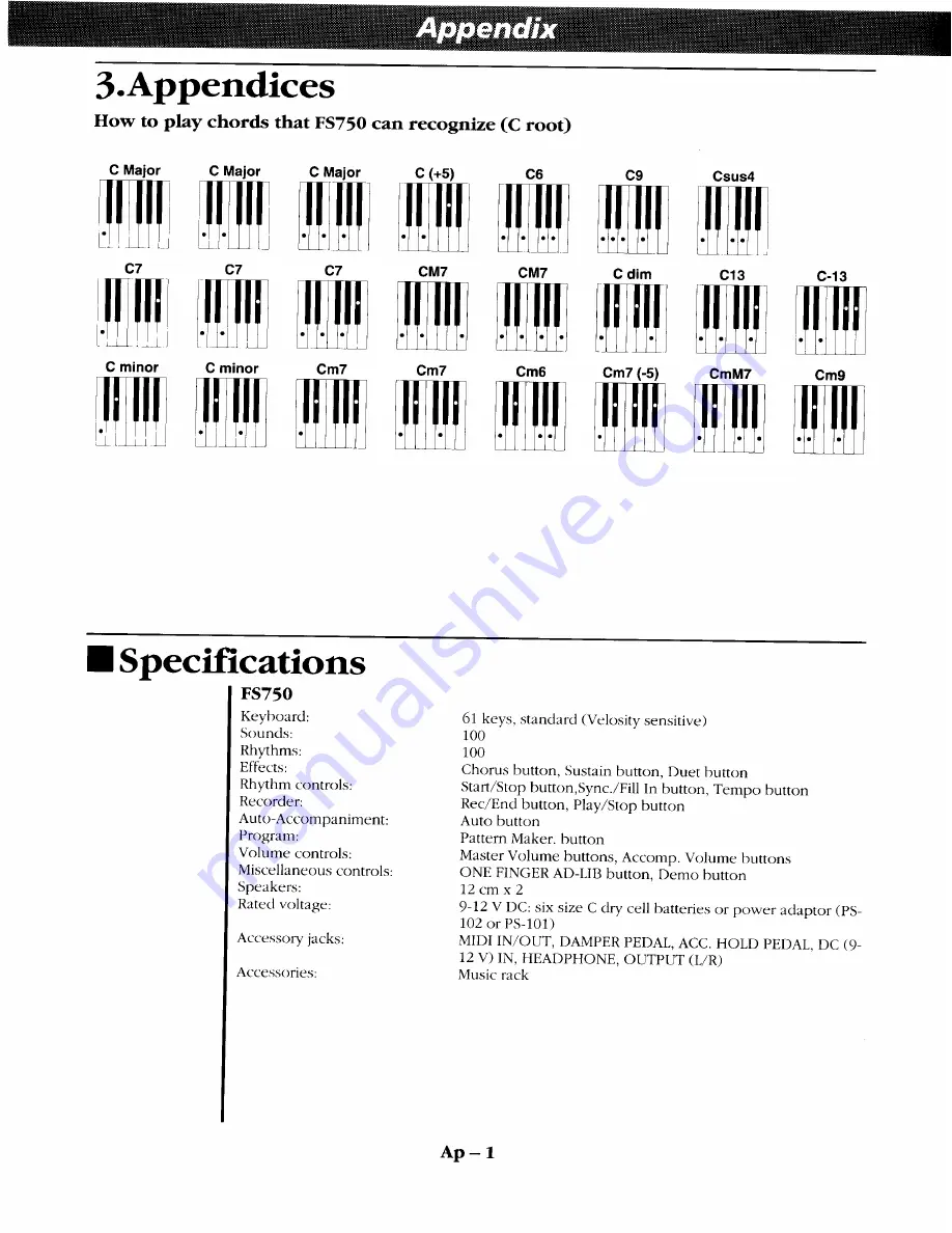 Kawai FS750 Скачать руководство пользователя страница 35