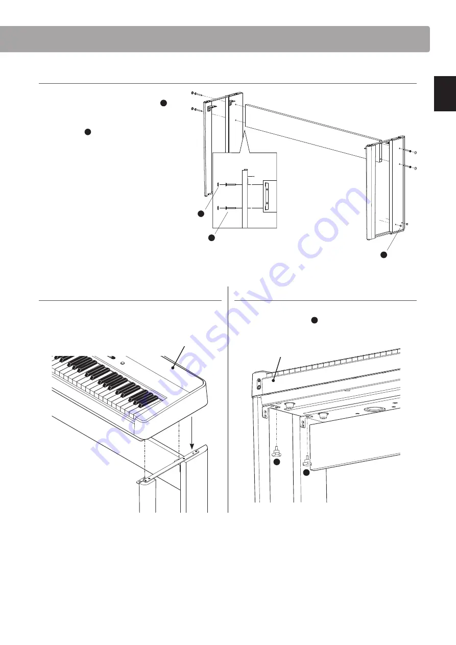 Kawai HM-5 Assembly Instructions Manual Download Page 3