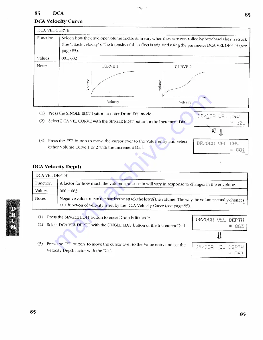 Kawai K 11 Owner'S Manual Download Page 85