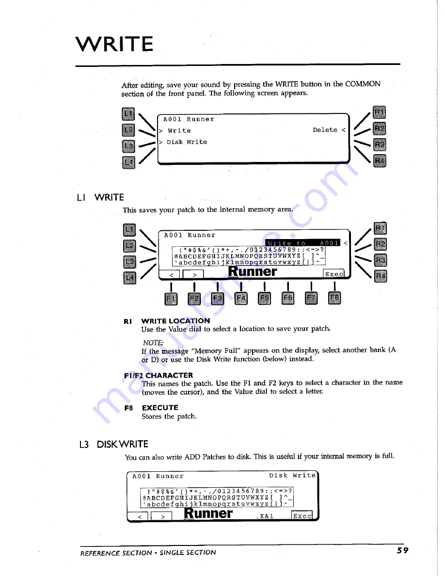 Kawai K5000R Owner'S Manual Download Page 59