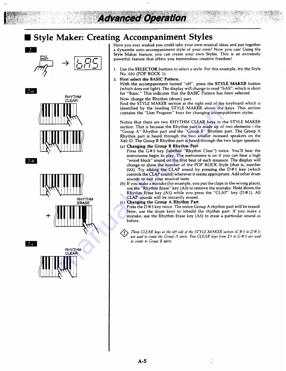 Kawai X40-D Owner'S Manual Download Page 18