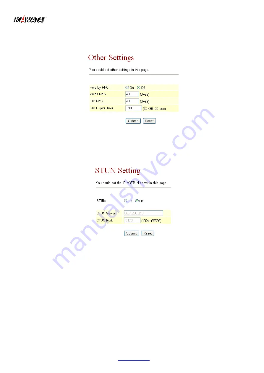 KAWATA telecom KA-2003 User Manual Download Page 25