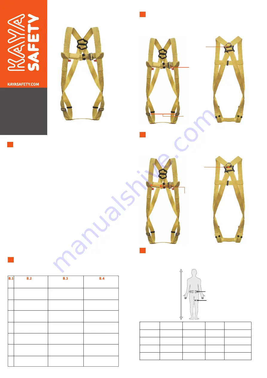 Kaya Safety RH-2 Скачать руководство пользователя страница 1