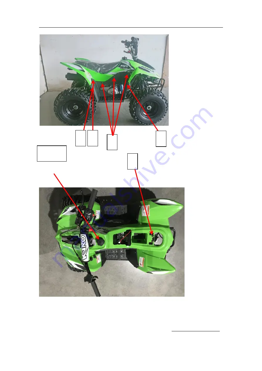 KAYO MOTOR FOX 70 Service Manual Download Page 25