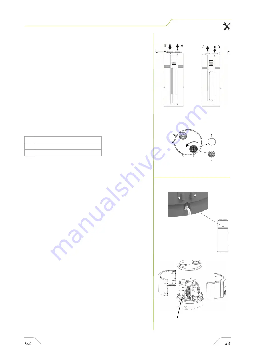 Kaysun KHPA2 300S Installation & Owner'S Manual Download Page 62