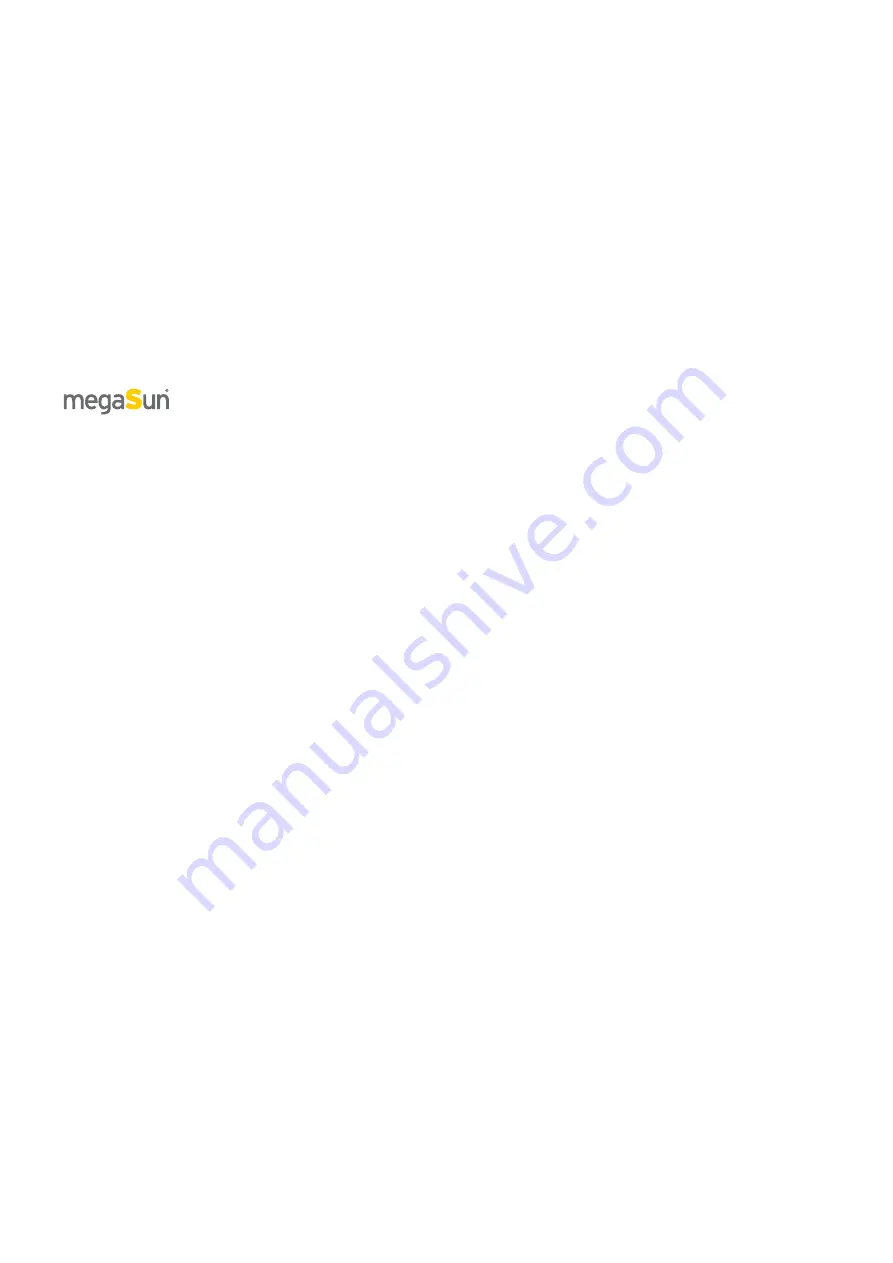 KBL megaSun space 3000 Manual Download Page 3