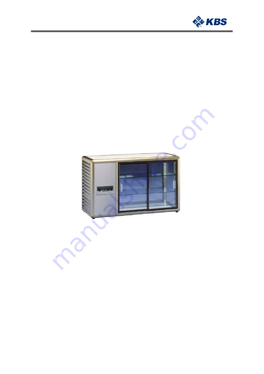 KBS Tecfrigo Orizont 200 Series Installation And Use Manual Download Page 1