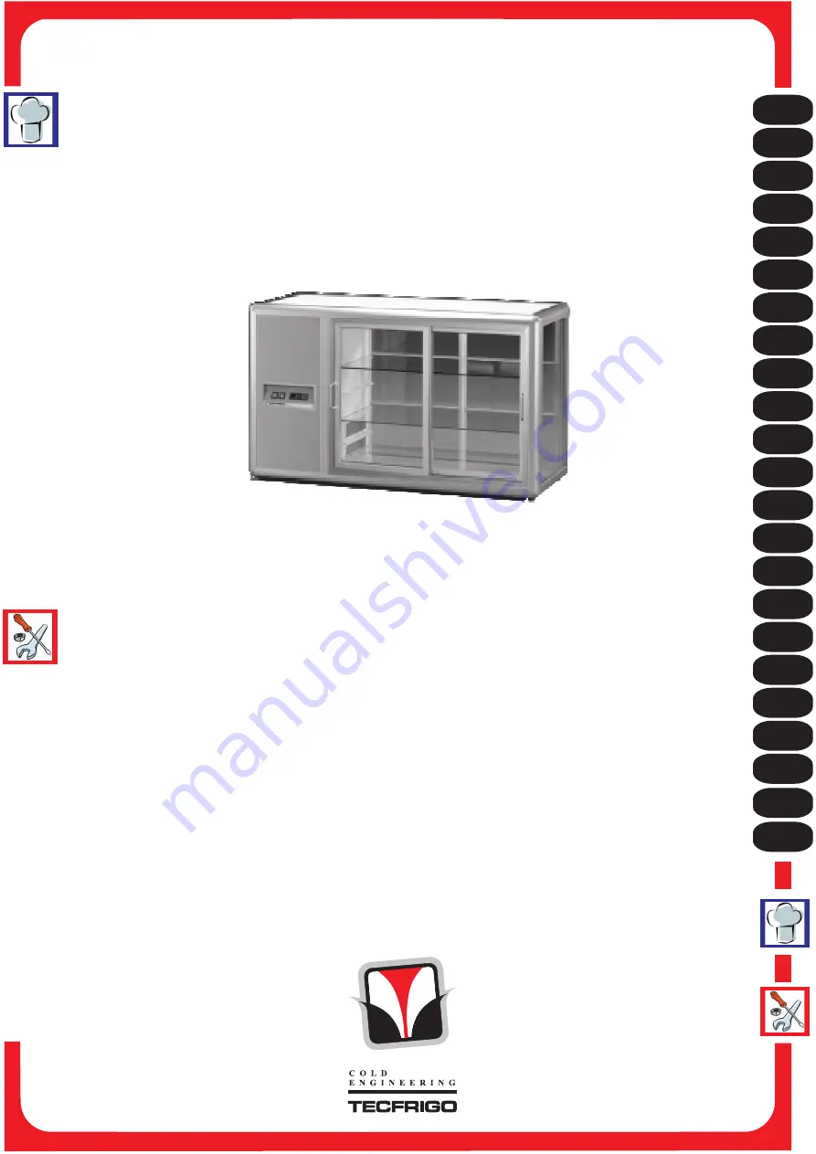 KBS Tecfrigo Orizont 200 Series Installation And Use Manual Download Page 2