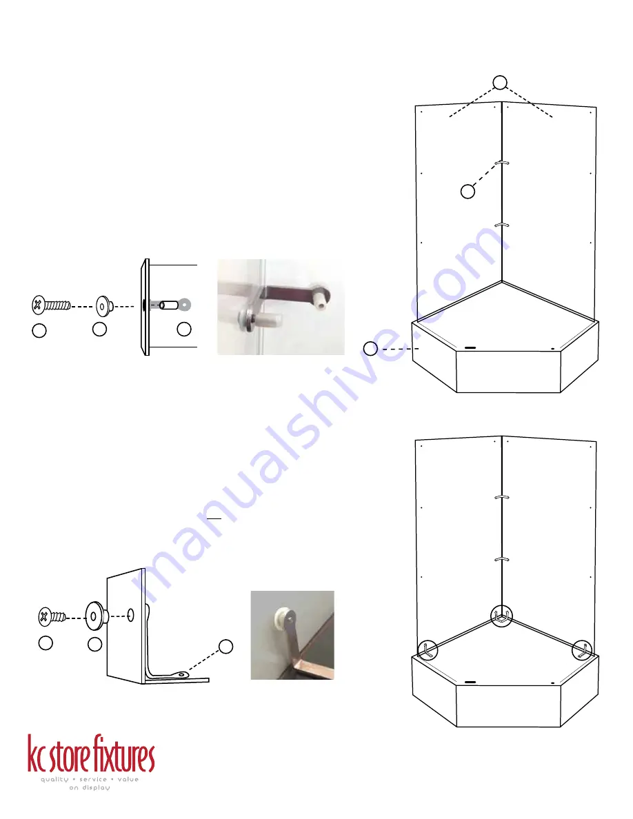 KC STORE FIXTURES 16525 Quick Start Manual Download Page 3