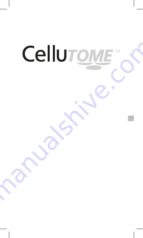 KCI Cellutome Instructions For Use Manual Download Page 37