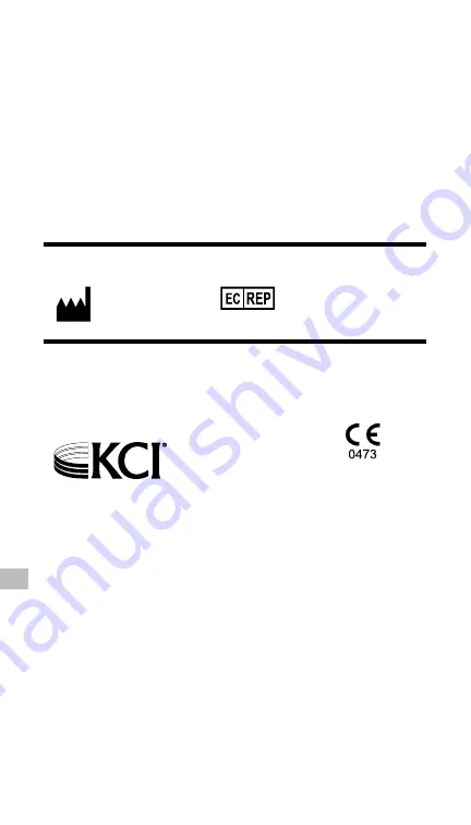 KCI V.A.C.Via v.a.c.therapy Negative Pressure Wound Therapy System Instructions For Use Manual Download Page 268