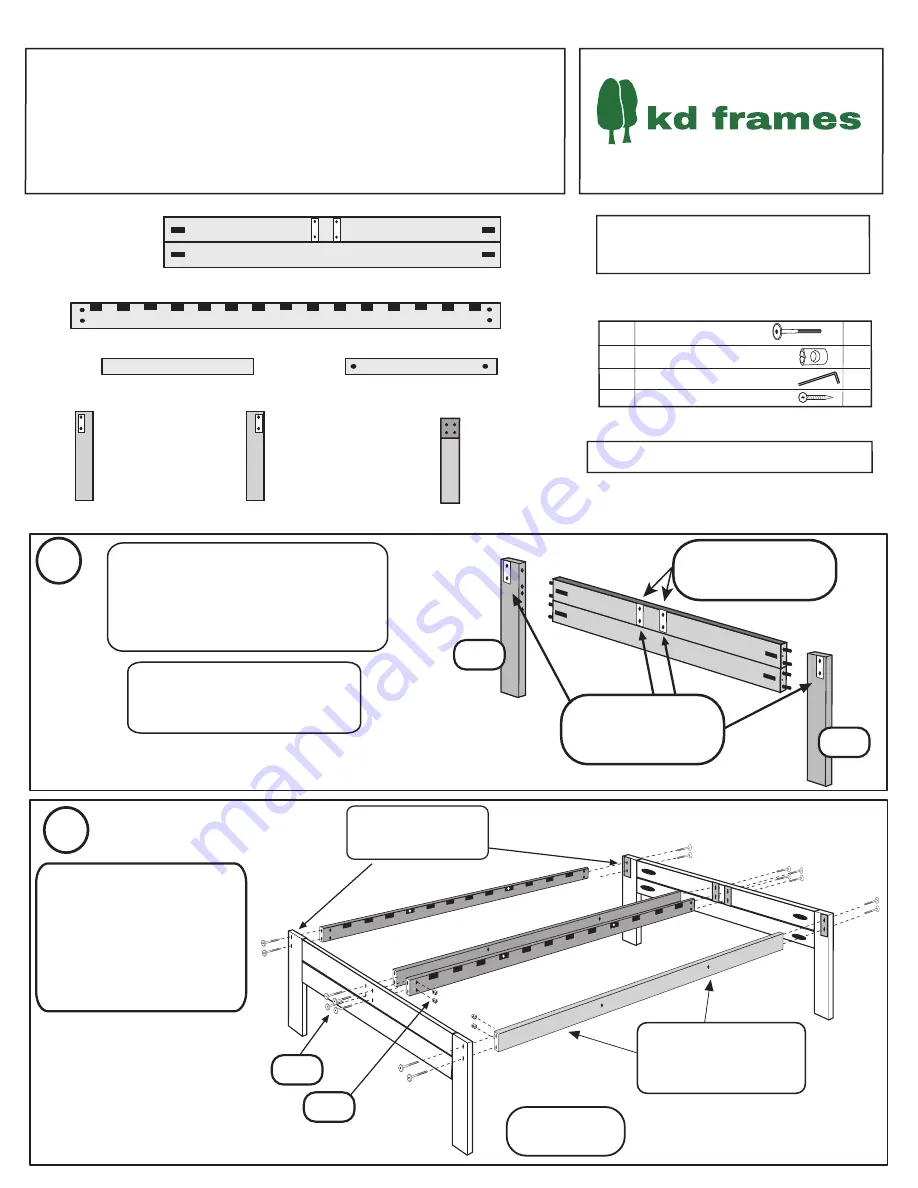 kd frames 2875-NP-EK Instructions Download Page 1