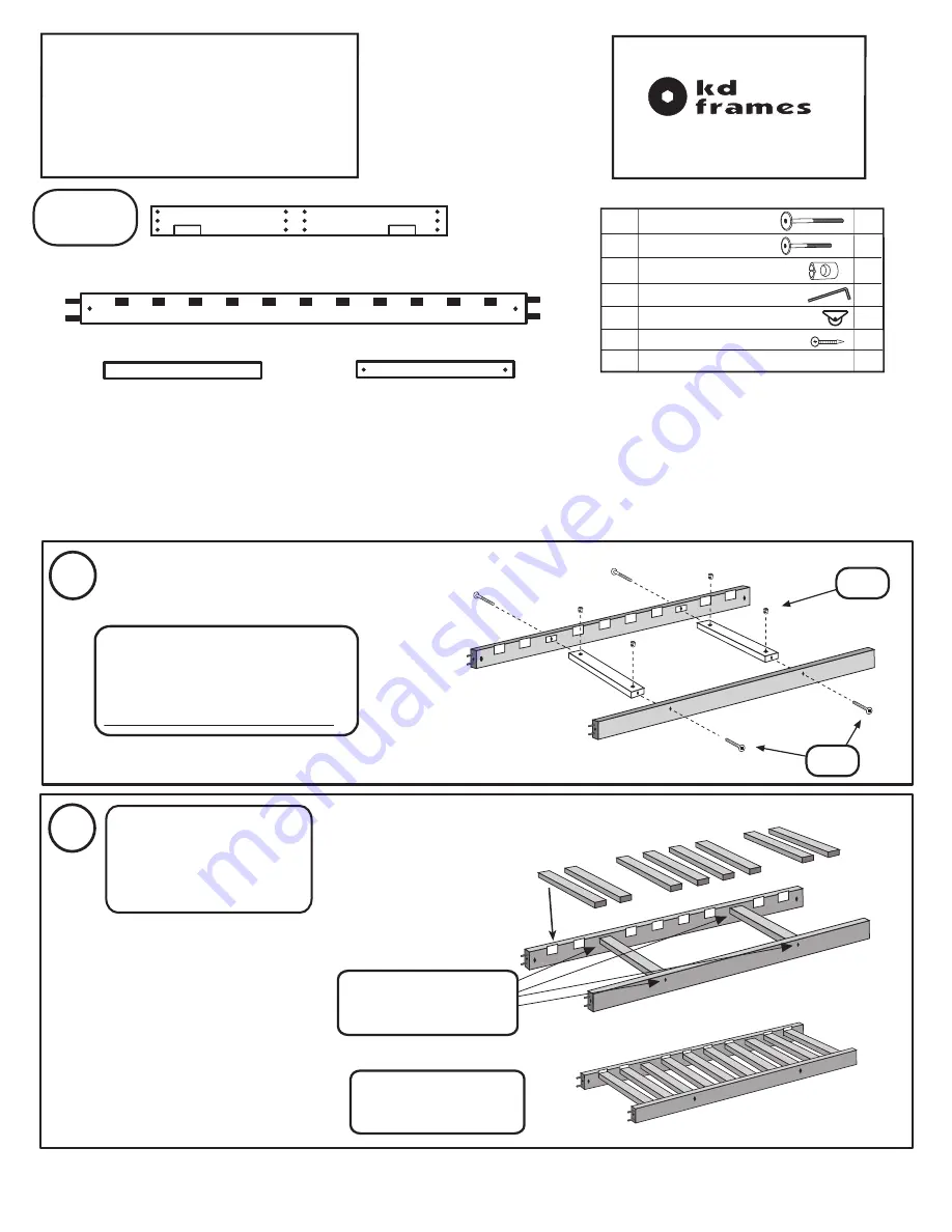 kd frames 7902-TR-F Instructions Download Page 1