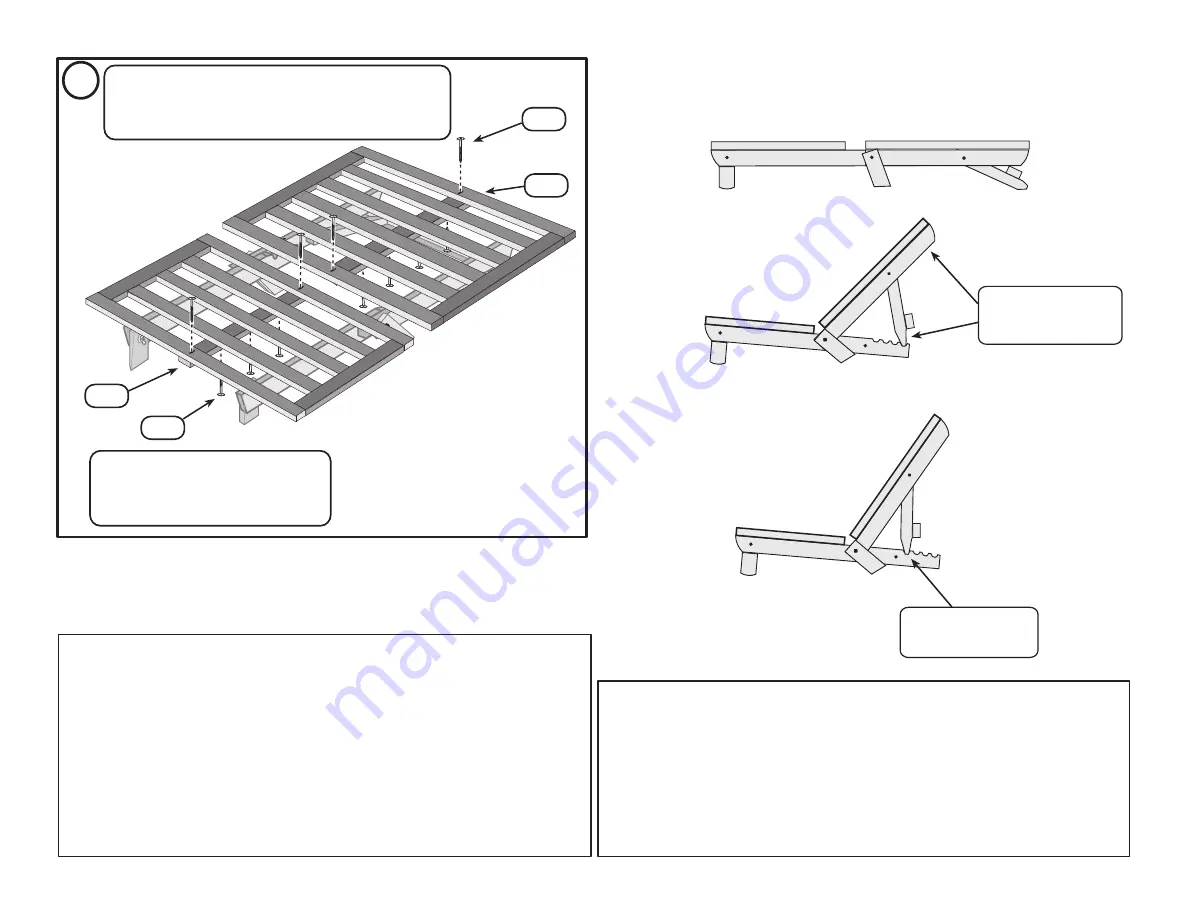 kd frames Studio Bifold Queen 7721 Скачать руководство пользователя страница 4