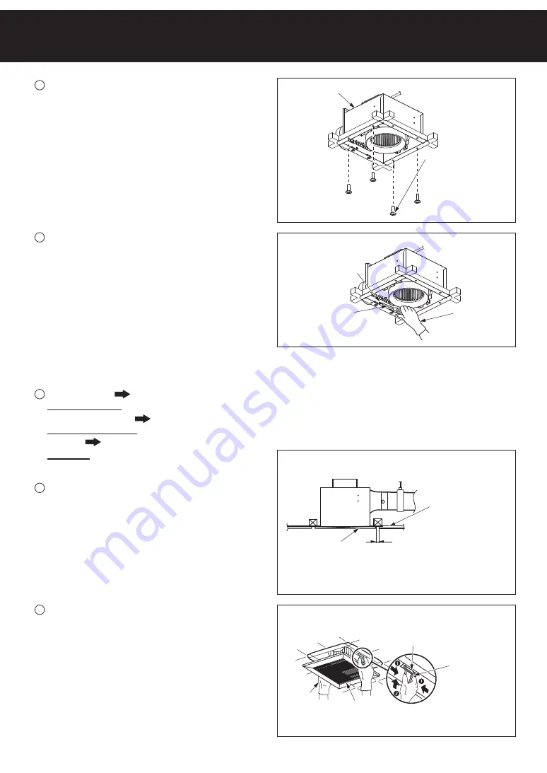 KDK 17CUH Installation And Operating Instructions Manual Download Page 10