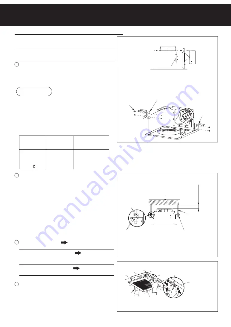 KDK 17CUH Installation And Operating Instructions Manual Download Page 11