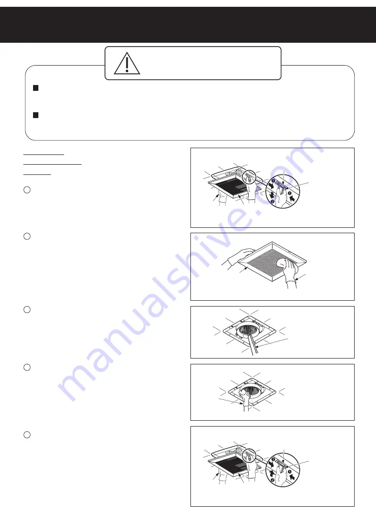 KDK 17CUH Installation And Operating Instructions Manual Download Page 14