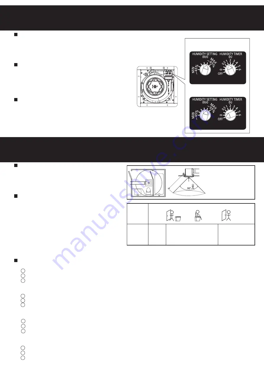 KDK 24CHRA Installation And Operating Instructions Manual Download Page 15