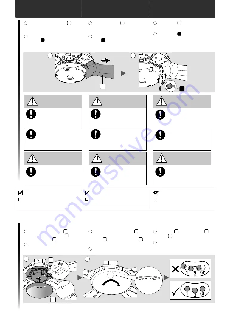 KDK F-M14CZ Operating And Installation Instructions Download Page 14