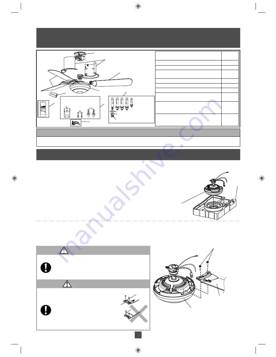 KDK K11Z1 Operating And Installation Instructions Download Page 5