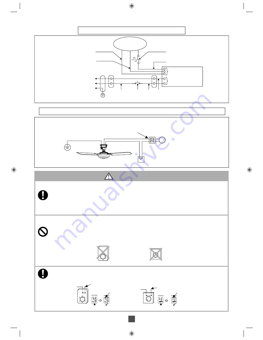 KDK K11Z1 Operating And Installation Instructions Download Page 11