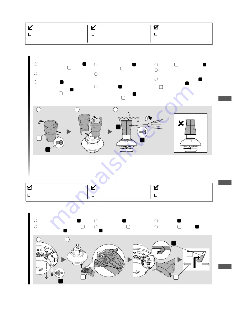 KDK K14X5 Operating And Installation Instructions Download Page 9