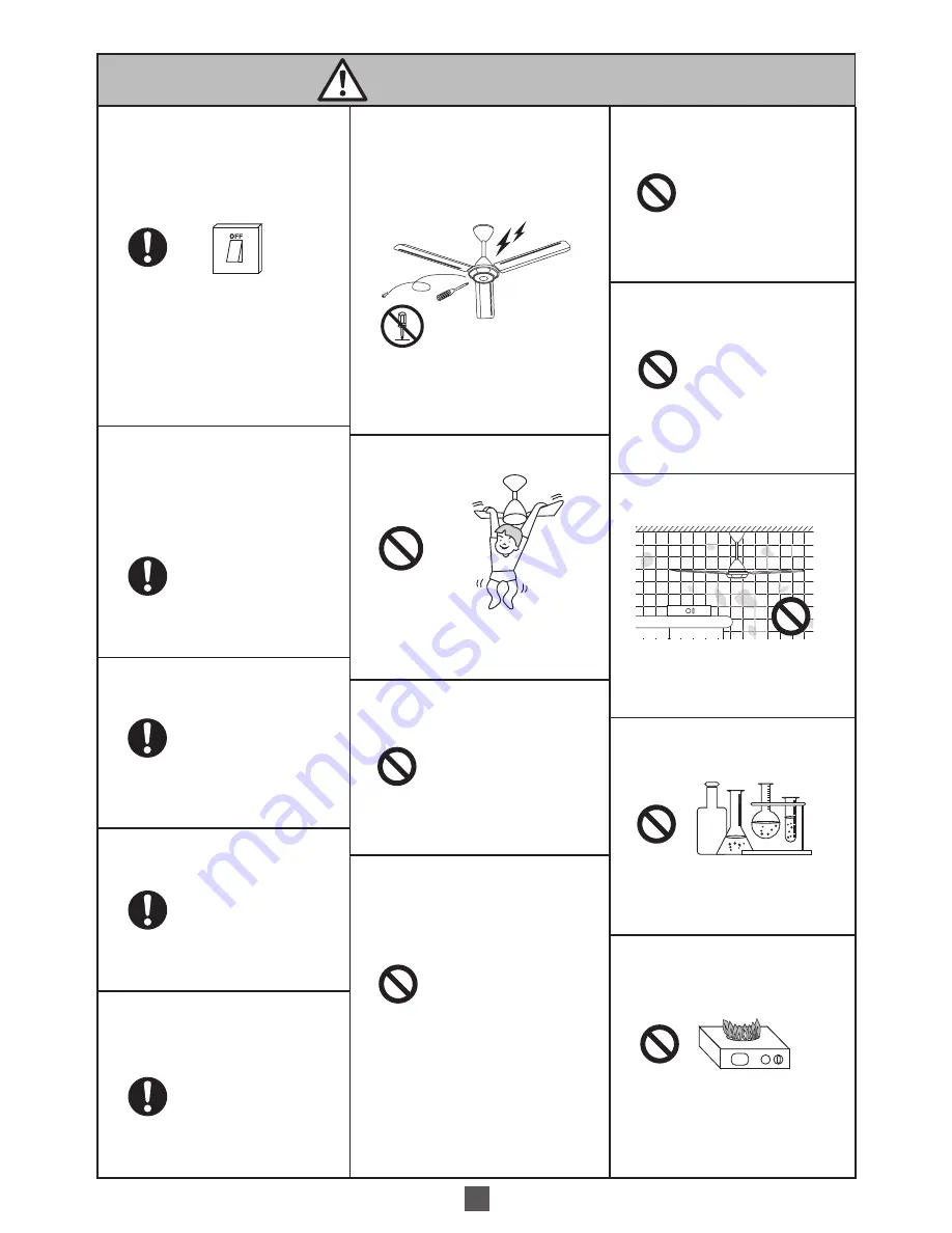 KDK K15V0 Operating And Installation Instructions Download Page 3