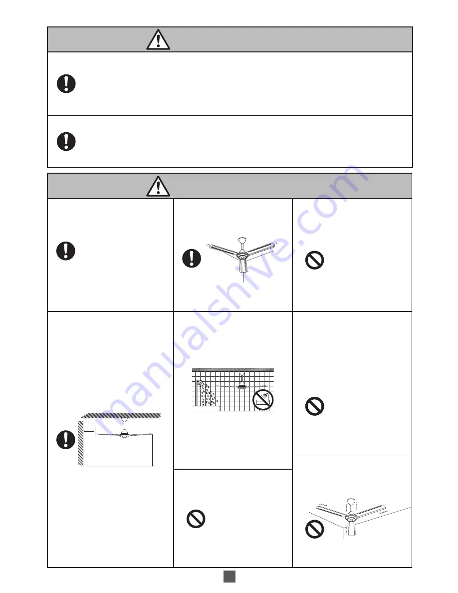 KDK K15V0 Operating And Installation Instructions Download Page 4