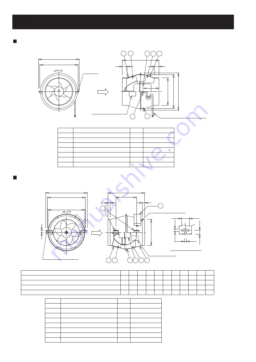 KDK K40DSH2NET Operating Instructions Manual Download Page 5